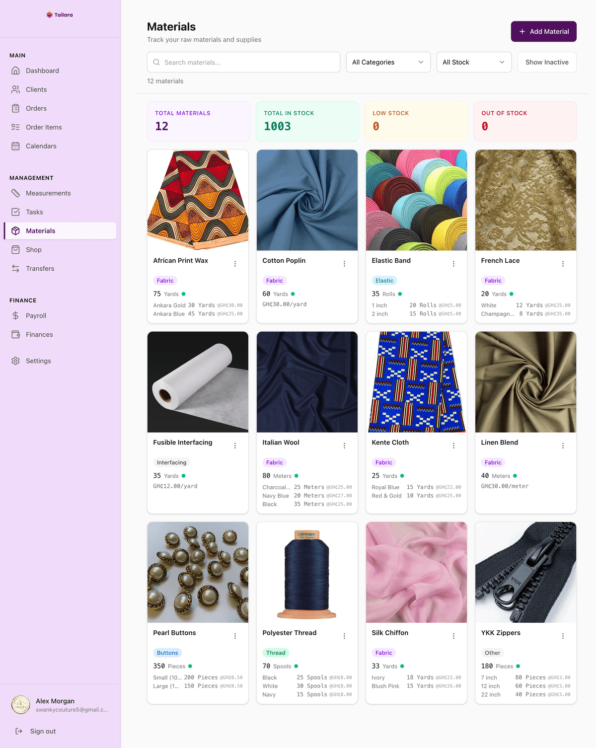 How to Track Fabric Inventory Without Losing Yards
